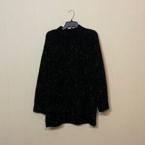H&M Festive Sparkly Party Sweater Dress